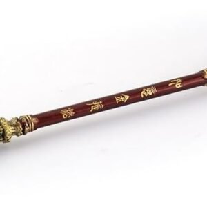 ACOLAR Monkey King Staff: Retro Metal Home Decor