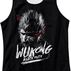 Black Myth Wukong Gym Tank: Lightweight & Stylish!