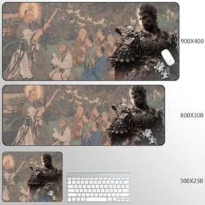 Cool Monkey Gaming Mouse Pad - Anti-Slip Rubber Design