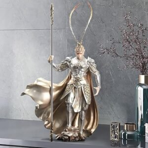 Majestic Wukong Figure: Monkey King Action Statue Decor